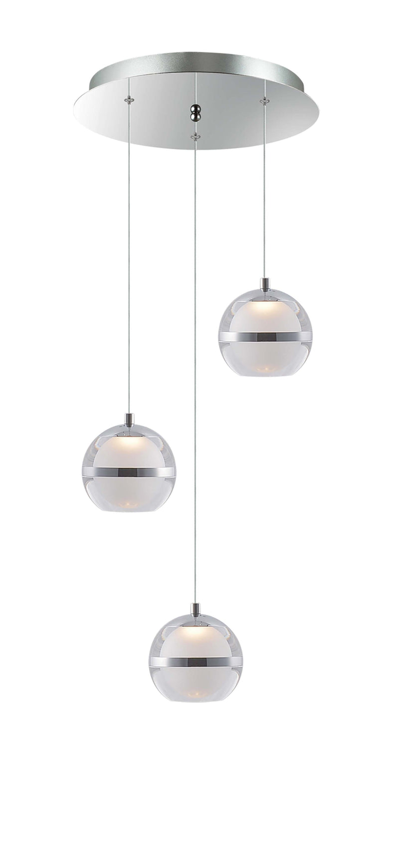 Regal Lighting Greenbay 3 Light LED Round Pendant • SLB1057