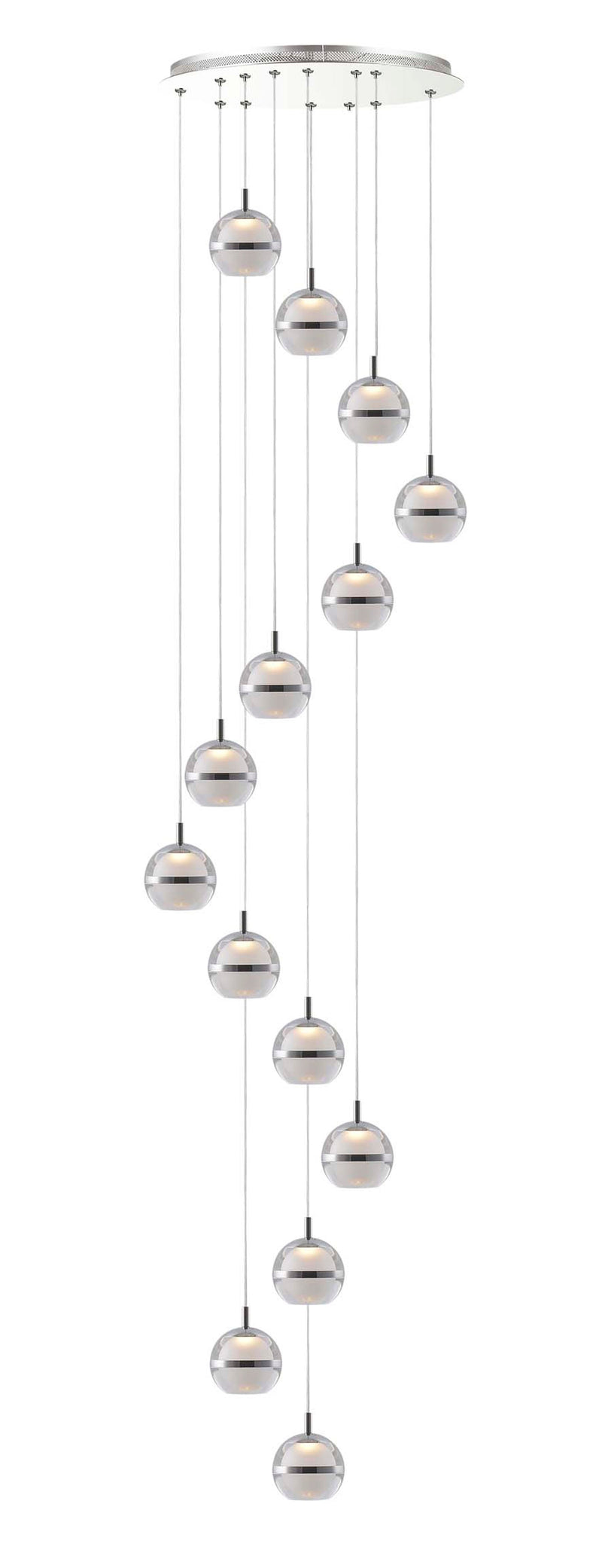 Regal Lighting Greenbay 14 Light LED Round Pendant • SLB1061