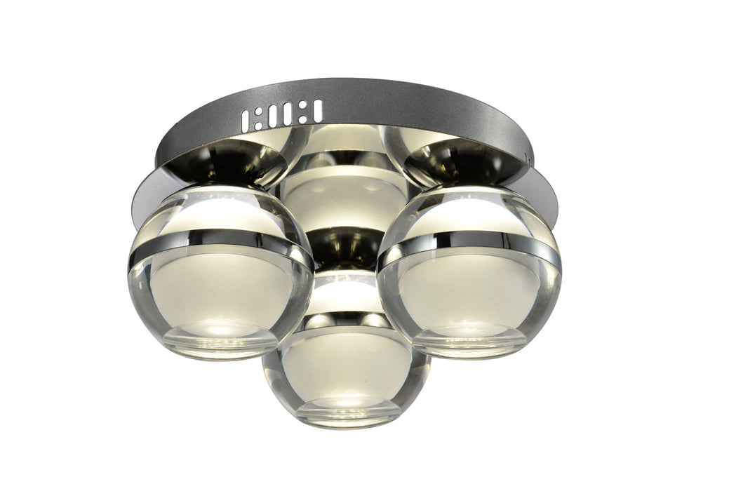 Regal Lighting Greenbay 3 Light LED Round Flush • SLB1064