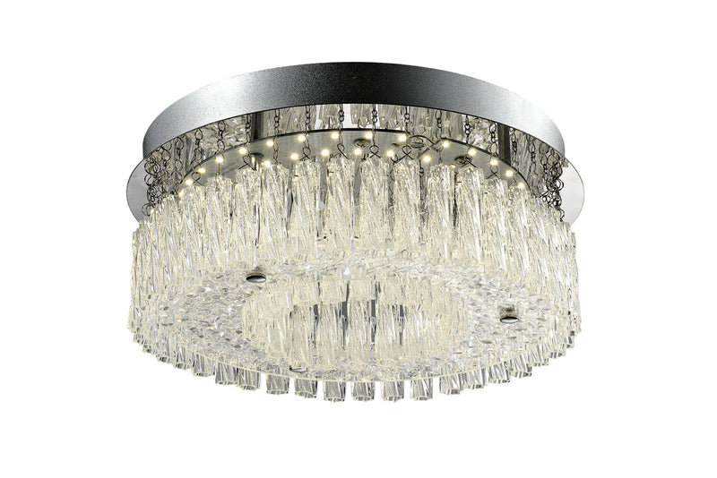 Regal Lighting Sheboygan LED Crystal Ceiling Light, Small • SLB1073