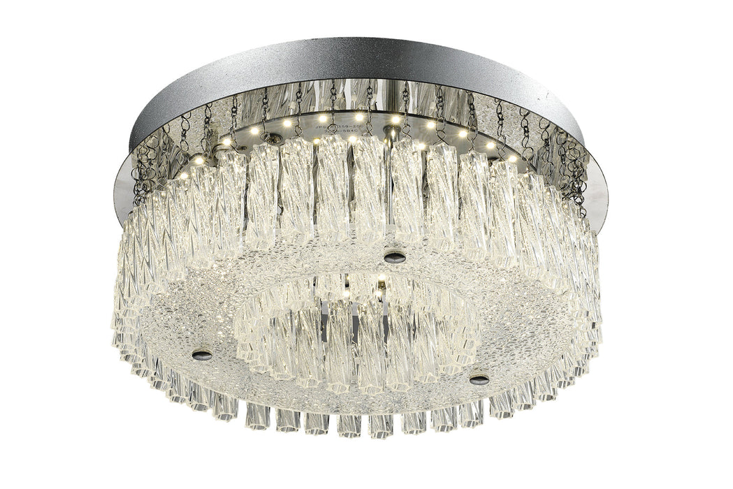 Regal Lighting Sheboygan LED Crystal Ceiling Light, Medium • SLB1074