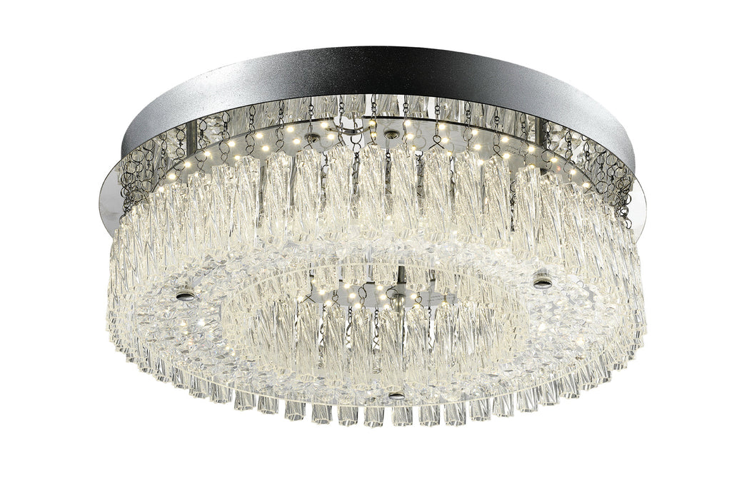 Regal Lighting Sheboygan LED Crystal Ceiling Light, Large • SLB1075
