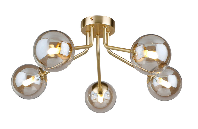 Regal Lighting Belmont 5 Light Semi Flush • SLB1099