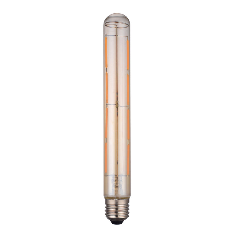 Dar Lighting BUL-E27-LEDV-5 Large Vintage Tube LED 6w 400 Lumens Dimmable Gold (Pack Of 5)