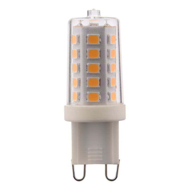 Dar Lighting BUL-G9-LED-6 G9 LED Capsule 3.5w 320 Lumens 2700k Warm White Clear Dimmable (Pack Of 10)