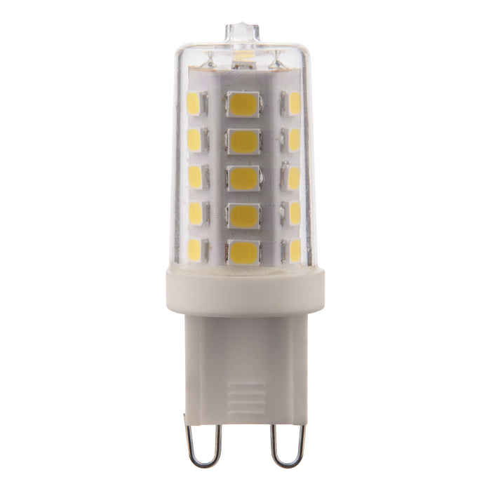 Dar Lighting BUL-G9-LED-7 G9 LED Capsule 3.5w 350 Lumens 4000k Cool White Clear Dimmable (Pack Of 10)