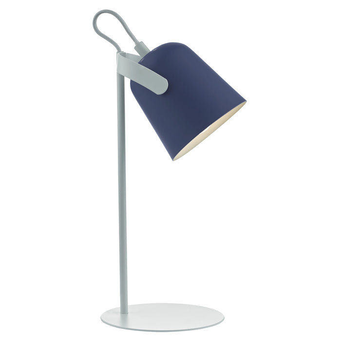 Dar Lighting Effie Task Lamp Blue & White • EFF4123