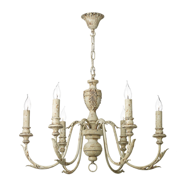 David Hunt EMI1229 Emile 12 Light Mole Brown Pendant Ceiling Light