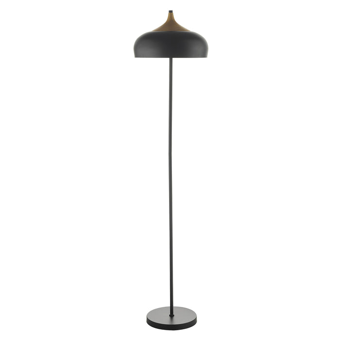 Dar Lighting Gaucho 2 Light Floor Lamp Black • GAU4922