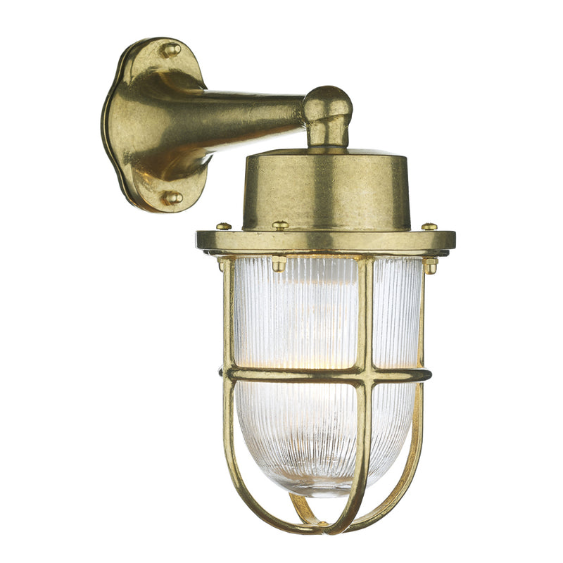 David Hunt HAR1540 Harbour Single Light Brass Wall Light