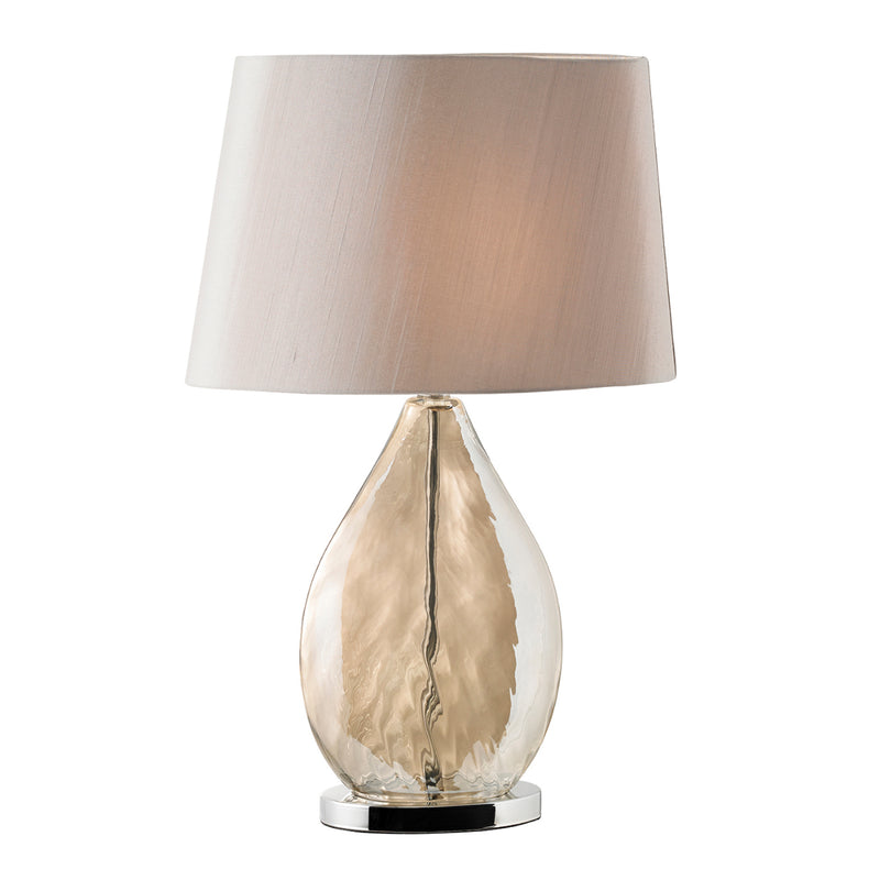 Endon Lighting KEW-TLGO Kew Single Light Table Lamp Gold Finish