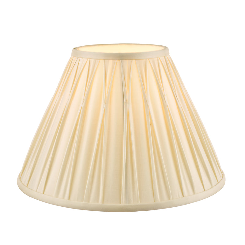 Laura Ashley Fenn Silk Empire Drum Shade Ivory 25cm/10 inch • LA3375632-Q