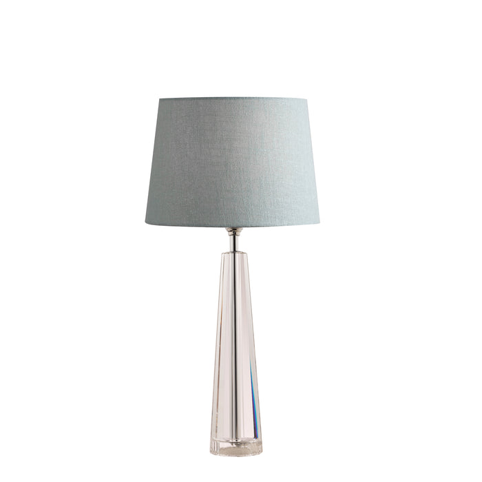 Laura Ashley Blake Medium Table Lamp Crystal Polished Chrome Base Only • LA3452193-Q
