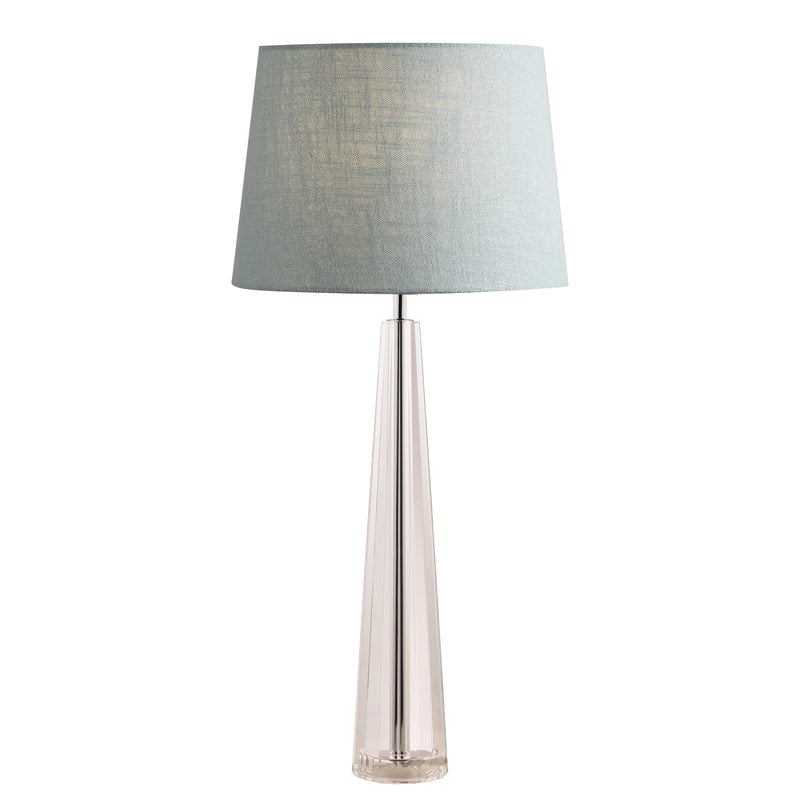 Laura Ashley Blake Large Table Lamp Crystal Polished Chrome Base Only • LA3485109-Q