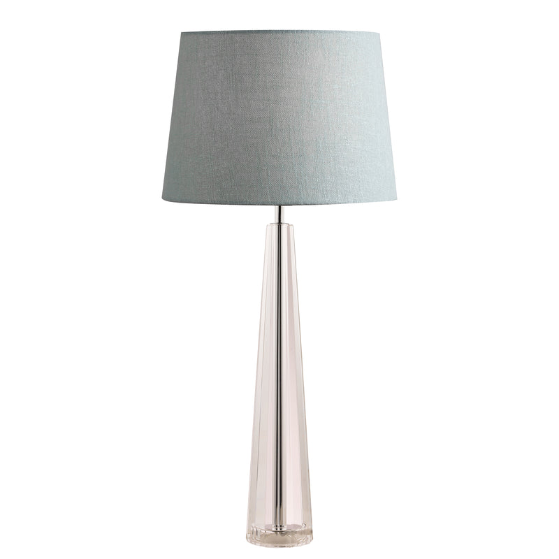 Laura Ashley Blake Large Table Lamp Crystal Polished Chrome Base Only • LA3485109-Q