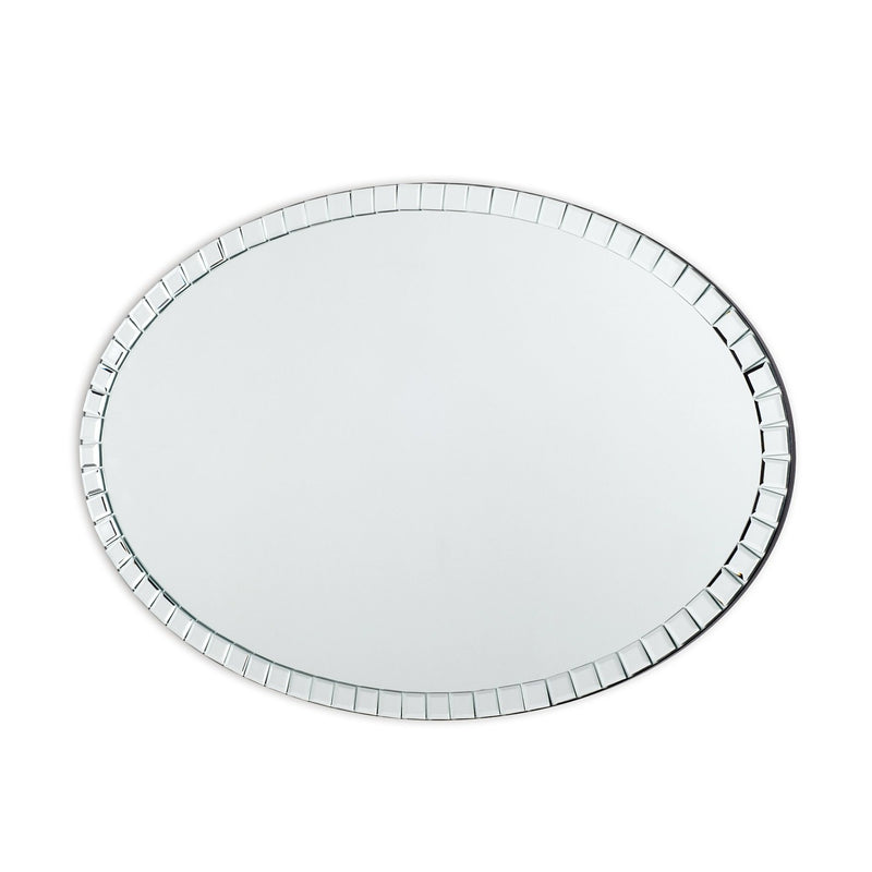 Laura Ashley Marcella Oval Mirror 80 x 53cm • LA3520585-Q