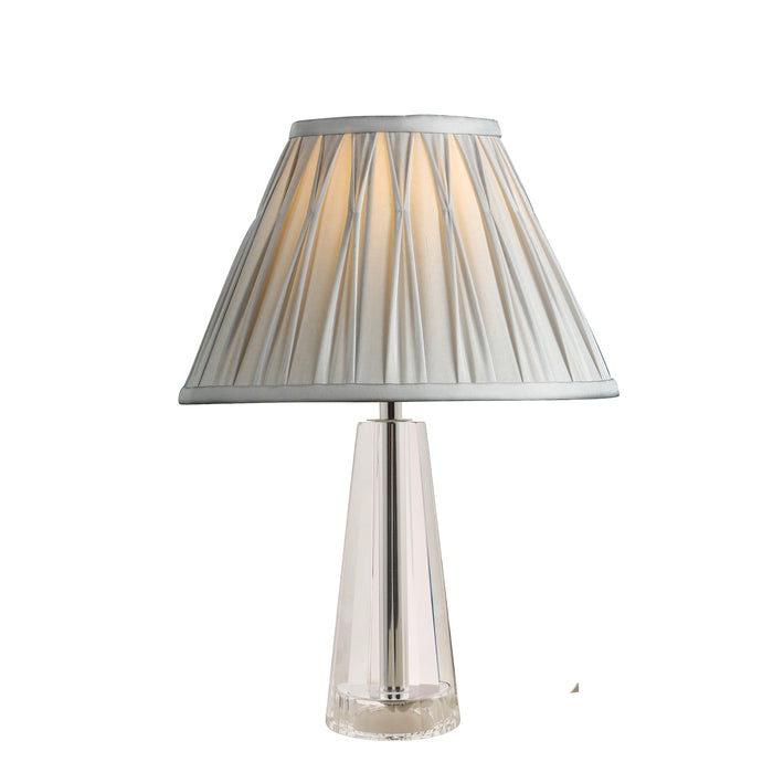 Laura Ashley Blake Small Table Lamp Crystal Polished Chrome Base Only • LA3534520-Q