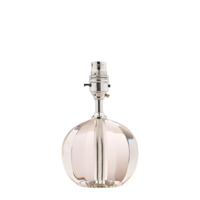 Laura Ashley Lydia Petite Table Lamp Cut Crystal Glass Base Only • LA3586307-Q