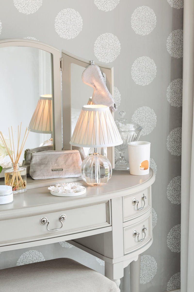 Laura Ashley Lydia Petite Table Lamp Cut Crystal Glass Base Only • LA3586307-Q