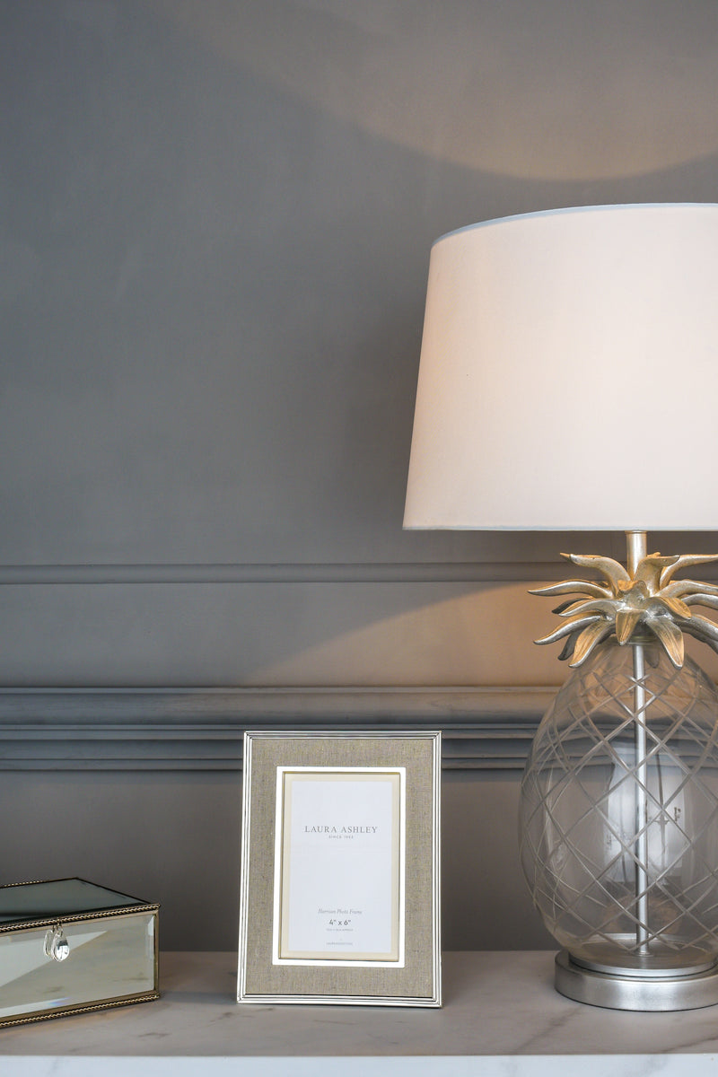 Laura Ashley Harrison Photo Frame Linen 4x6" • LA3587031-Q