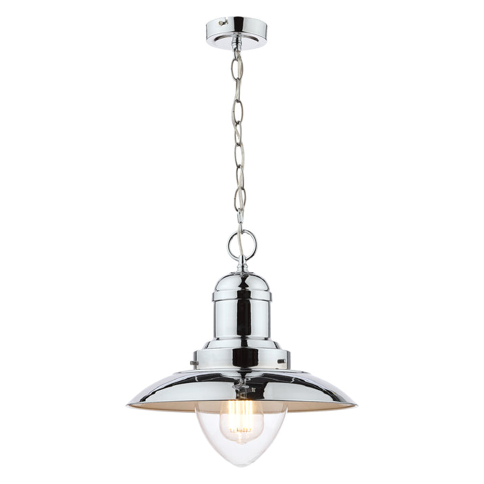 Laura Ashley Corbridge Pendant Polished Chrome • LA3727704-Q