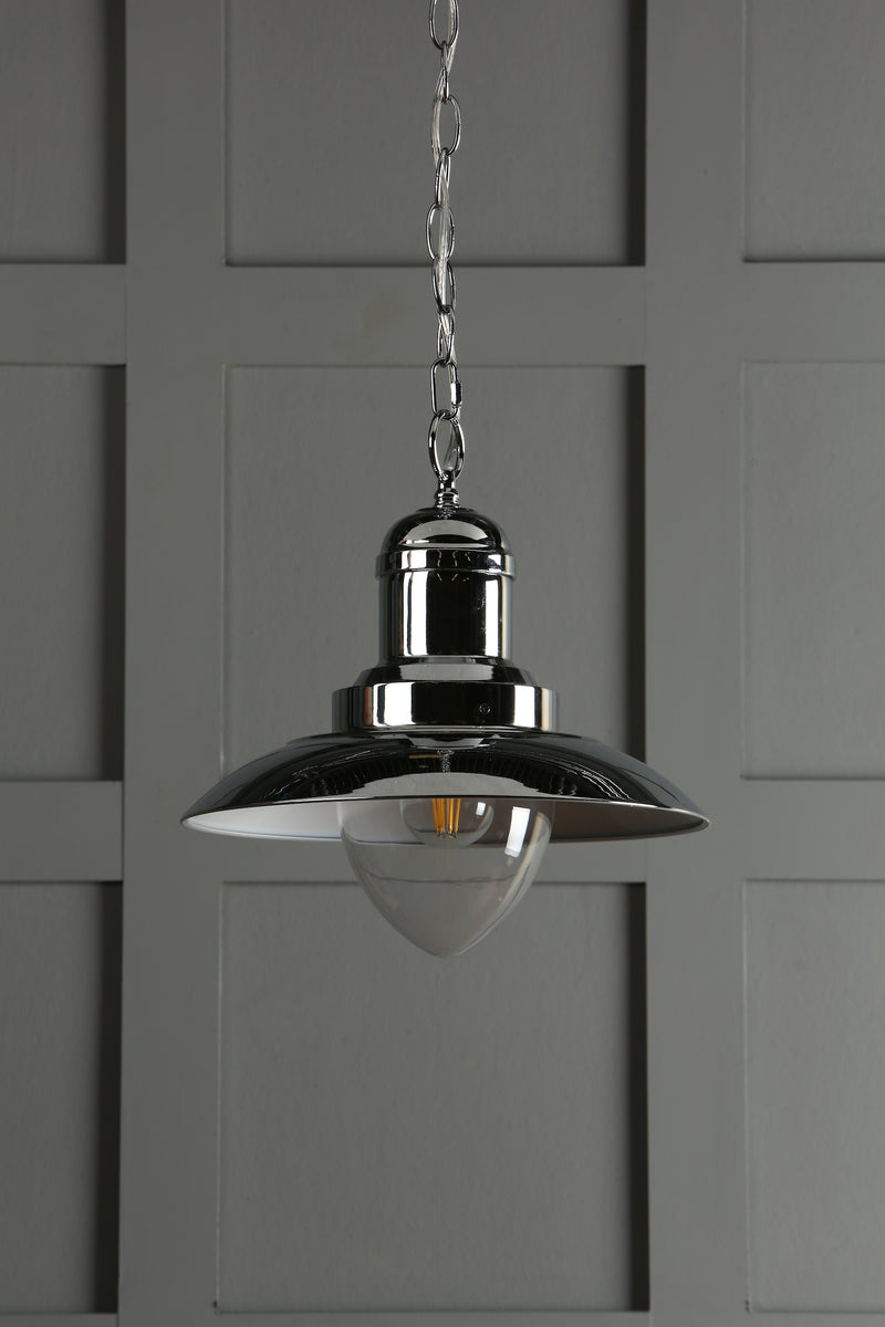 Laura Ashley Corbridge Pendant Polished Chrome • LA3727704-Q
