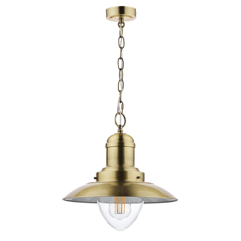 Laura Ashley Corbridge Pendant Antique Brass • LA3727705-Q