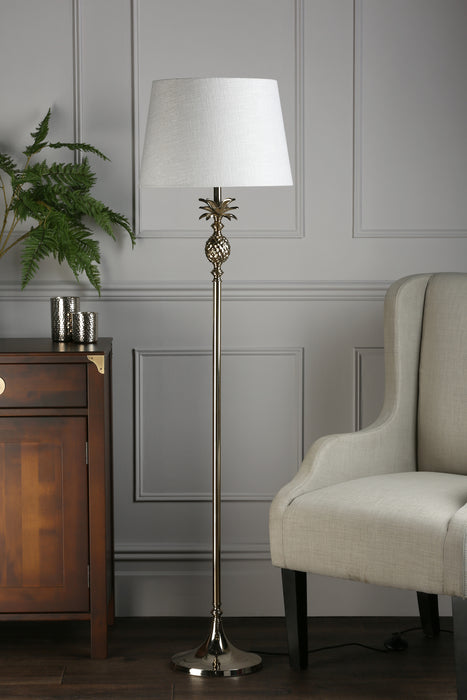 Laura Ashley Penelope Floor Lamp Polished Champagne Base Only • LA3734201-Q