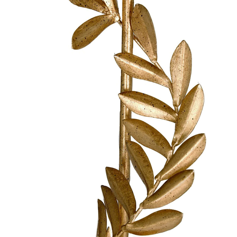 Laura Ashley Archer Table Lamp Leaf Design Gold With Shade • LA3734602-Q