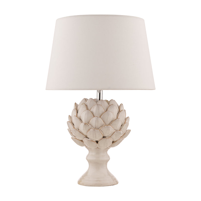 Laura Ashley Artichoke Ceramic Table Lamp With Shade • LA3734605-Q