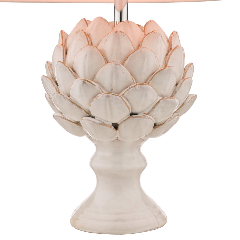 Laura Ashley Artichoke Ceramic Table Lamp With Shade • LA3734605-Q