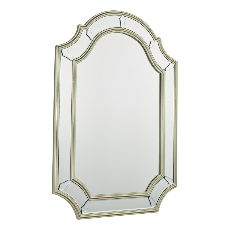 Laura Ashley Braxton Rectangle Mirror With Champagne Edging 102 x 71cm • LA3756026-Q