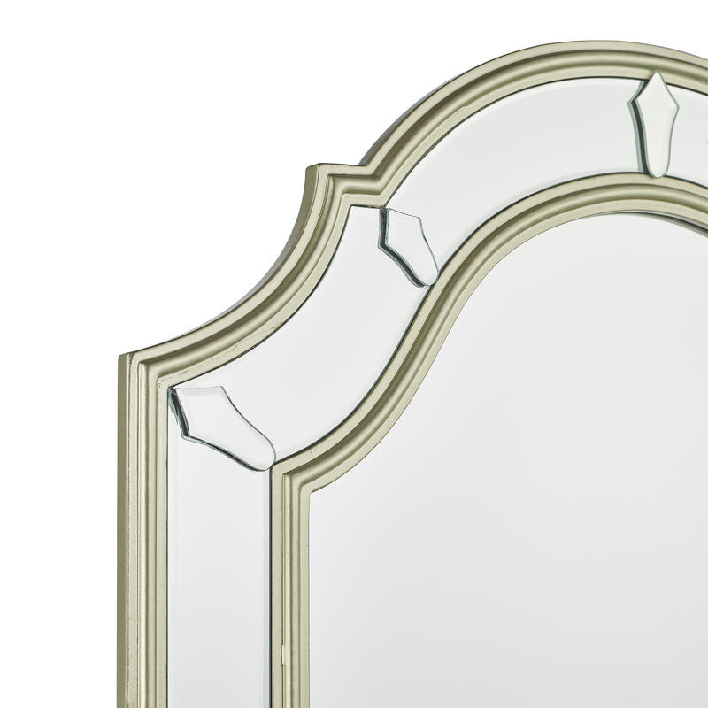 Laura Ashley Braxton Rectangle Mirror With Champagne Edging 102 x 71cm • LA3756026-Q