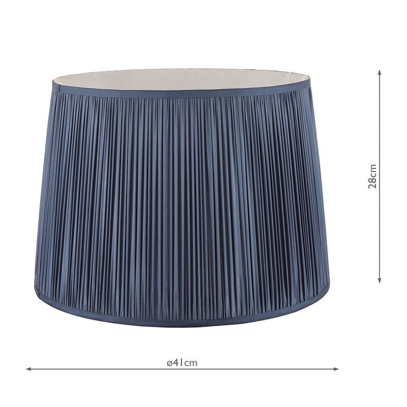 Laura Ashley Hemsley Silk Shade Blue 40.5cm/16 inch • LA3756086-Q