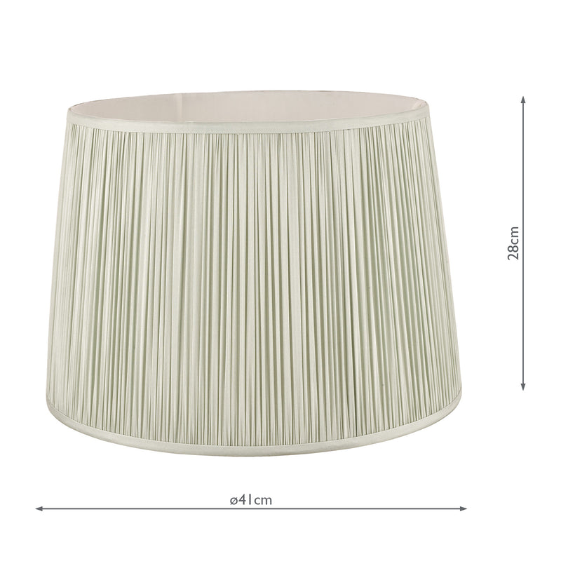 Laura Ashley Hemsley Silk Shade Sage 40.5cm/16 inch • LA3756088-Q