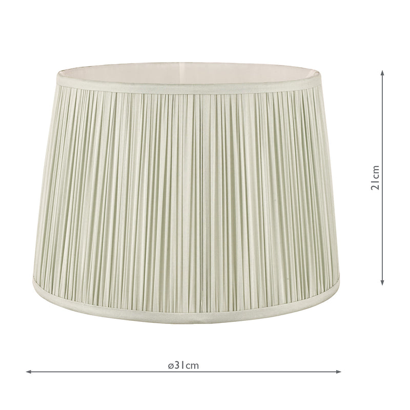 Laura Ashley Hemsley Silk Shade Sage 30.5cm/12 inch • LA3756089-Q