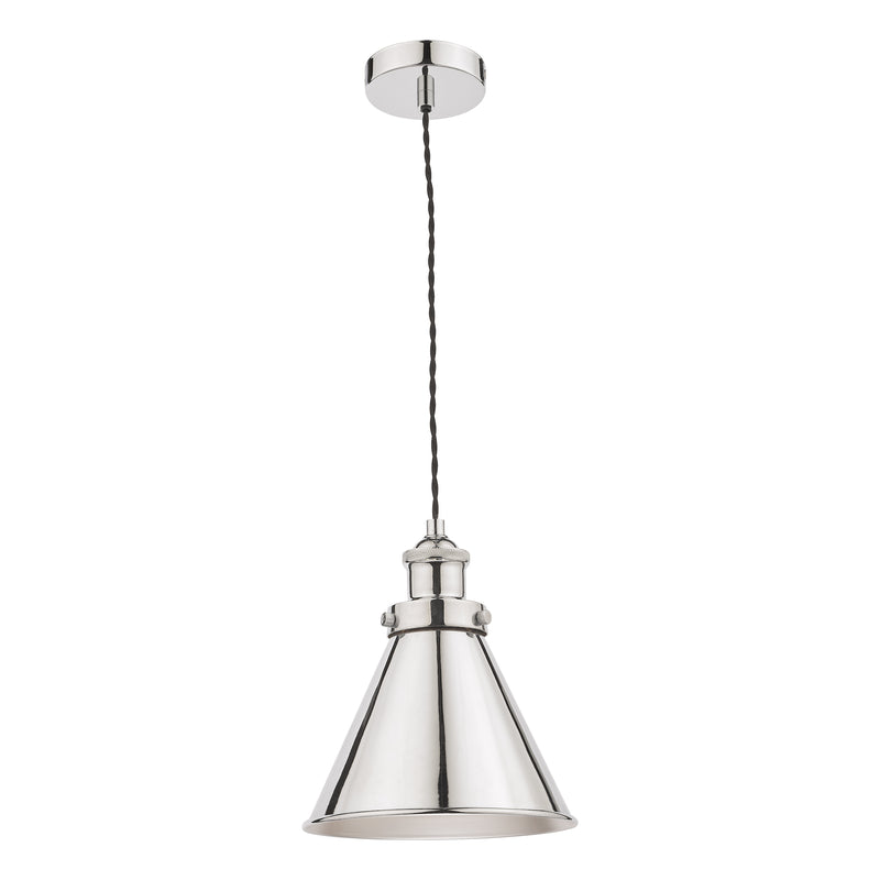 Laura Ashley Rufus Pendant Polished Chrome • LA3756102-Q