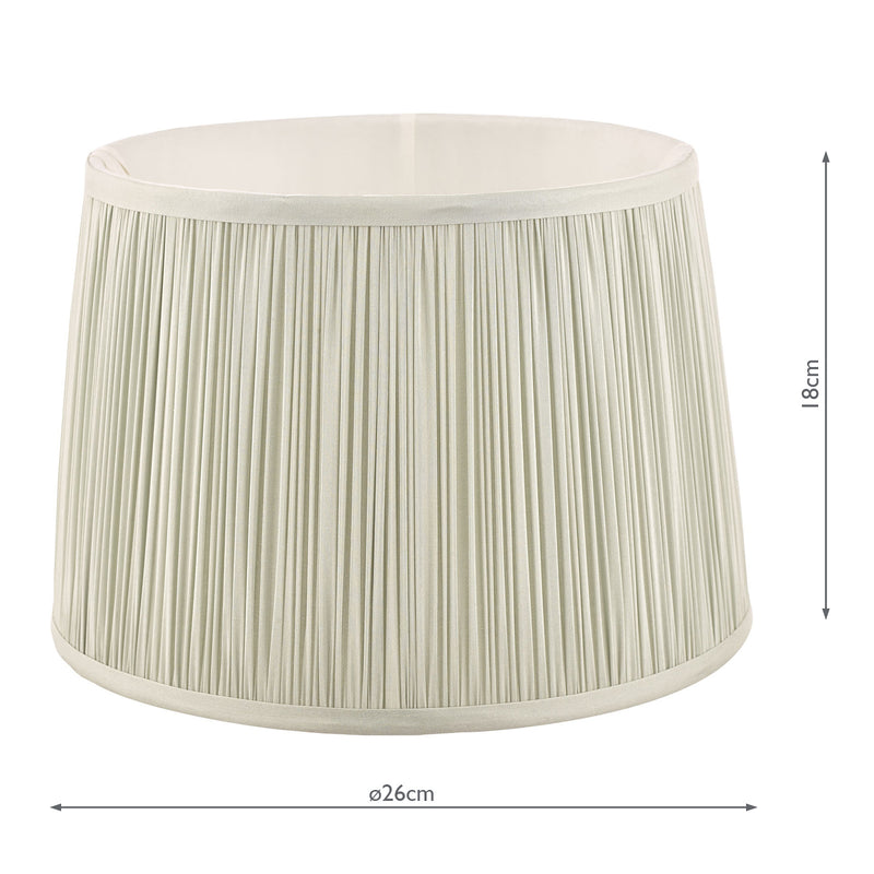 Laura Ashley Hemsley Silk Shade Sage 25.5cm/10 inch • LA3756117-Q