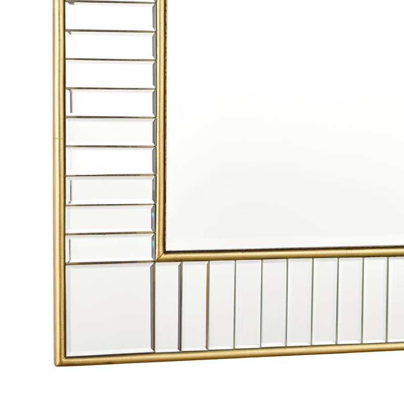 Laura Ashley Clemence Square Mirror Gold Leaf 90cm • LA3756124-Q