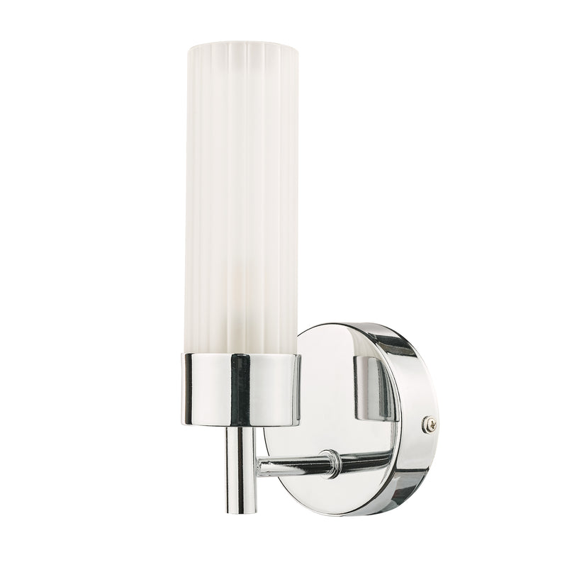 Laura Ashley Howard Bathroom Wall Light Polished Chrome IP44 • LA3756153-Q