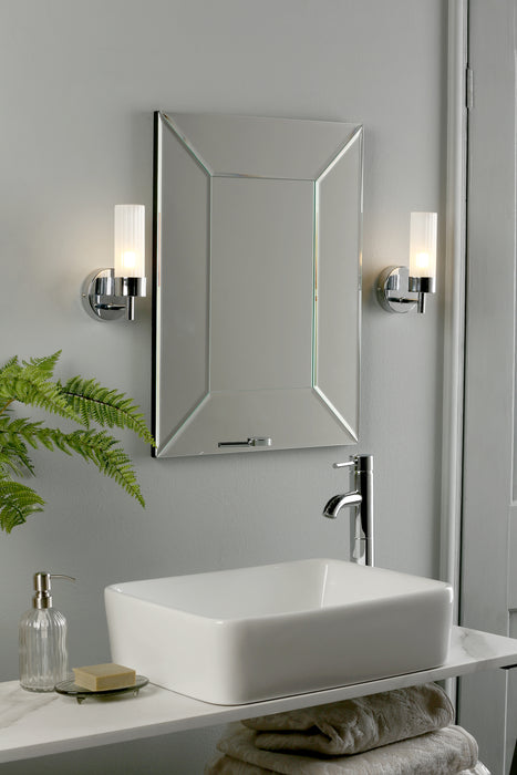 Laura Ashley Howard Bathroom Wall Light Polished Chrome IP44 • LA3756153-Q