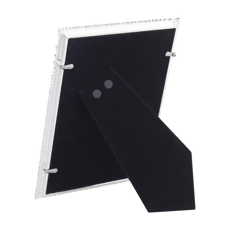 Laura Ashley Sealand Photo Frame Polished Silver 5x7 Inch • LA3756171-Q