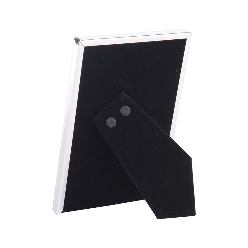 Laura Ashley Neyland Photo Frame Polished Silver 4x6 Inch • LA3756185-Q