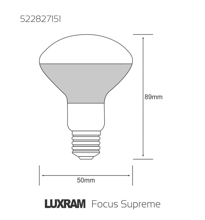 Luxram  Focus Supreme R80 E27 15W 2700K Compact Fluorescent  • 522827151