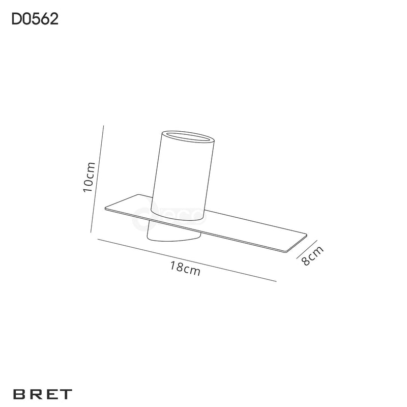 Deco Bret Table Lamp, 1 Light E27, Black/Wood, (Lamps Not Included) • D0562