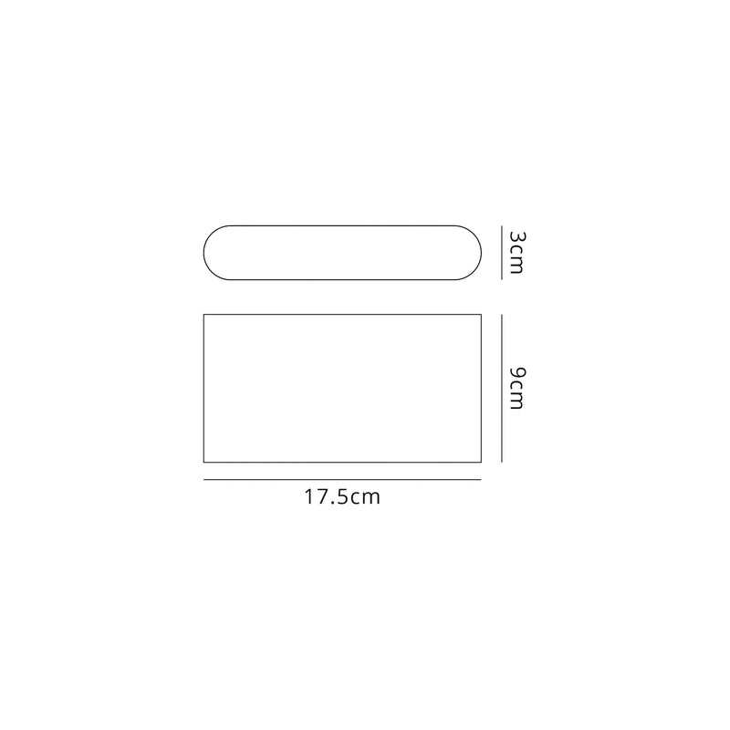 Regal Lighting SL-2079 2 Light Outdoor LED Wall Light Black And Silver IP54