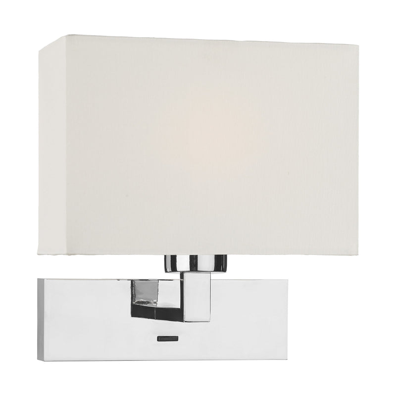 Dar Lighting Modena Wall Light In Polished Chrome (Bracket Only) • MOD7150