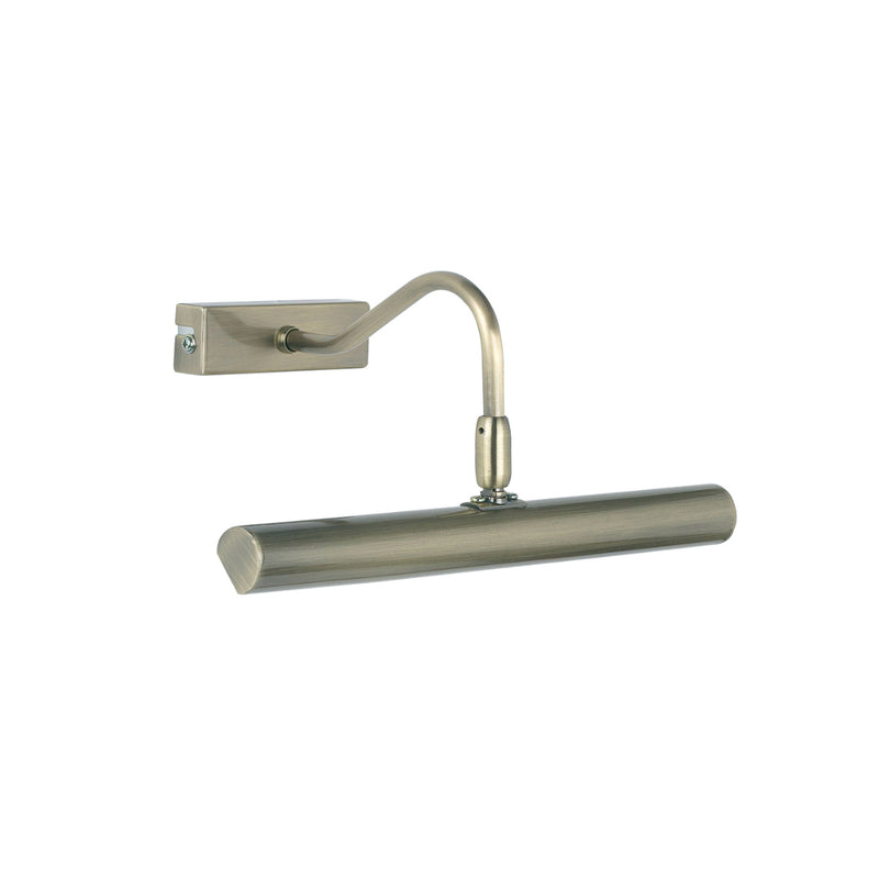 Endon Lighting PL-LEDG9-AN Linton 2 Light Antique Brass Picture Light