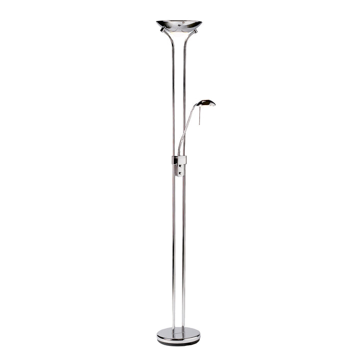 Endon Lighting ROME-CH Rome Mother & Child Polished Chrome Floor Lamp