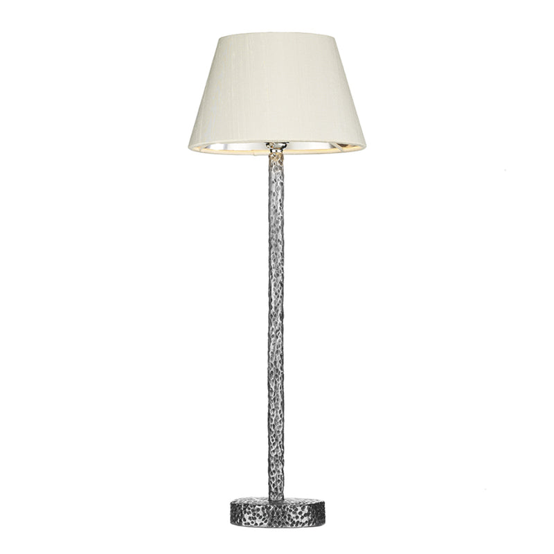 David Hunt Lighting SLO4267 Sloane Single Light Pewter Table Lamp